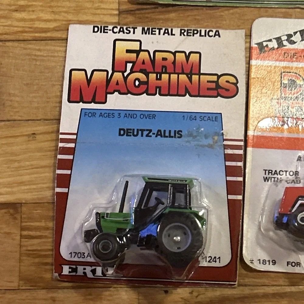 Ertl Farm Machines Diecast Tractor Lot Of‎ 3 New Sealed D2